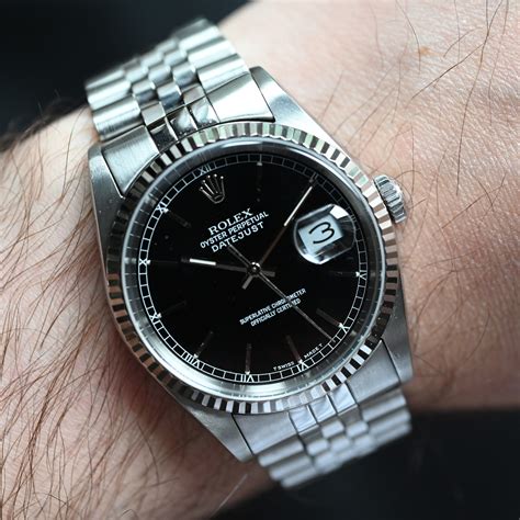 rolex 16234 wrist shot|rolex 16234 production years.